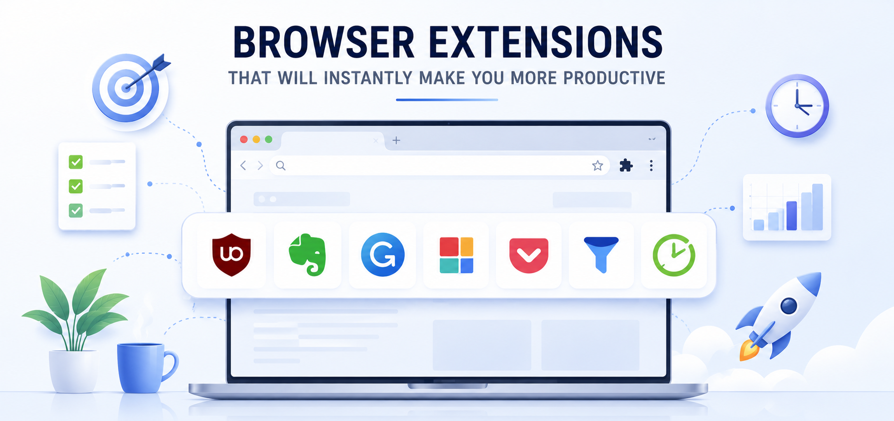 Top 10 Browser Extensions That Will Instantly Make You More Productive